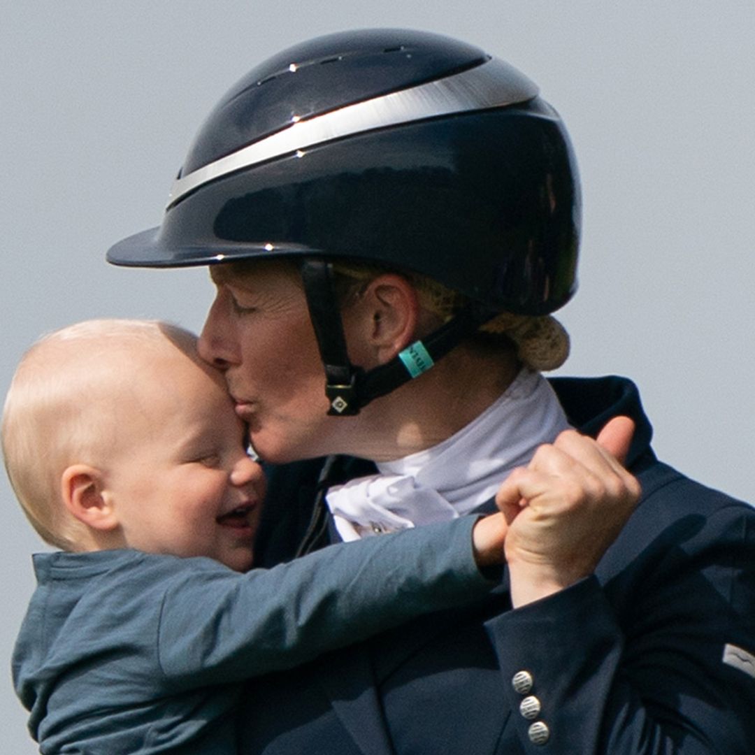 Zara Tindall cheered on by husband Mike and her adorable children at horse trials