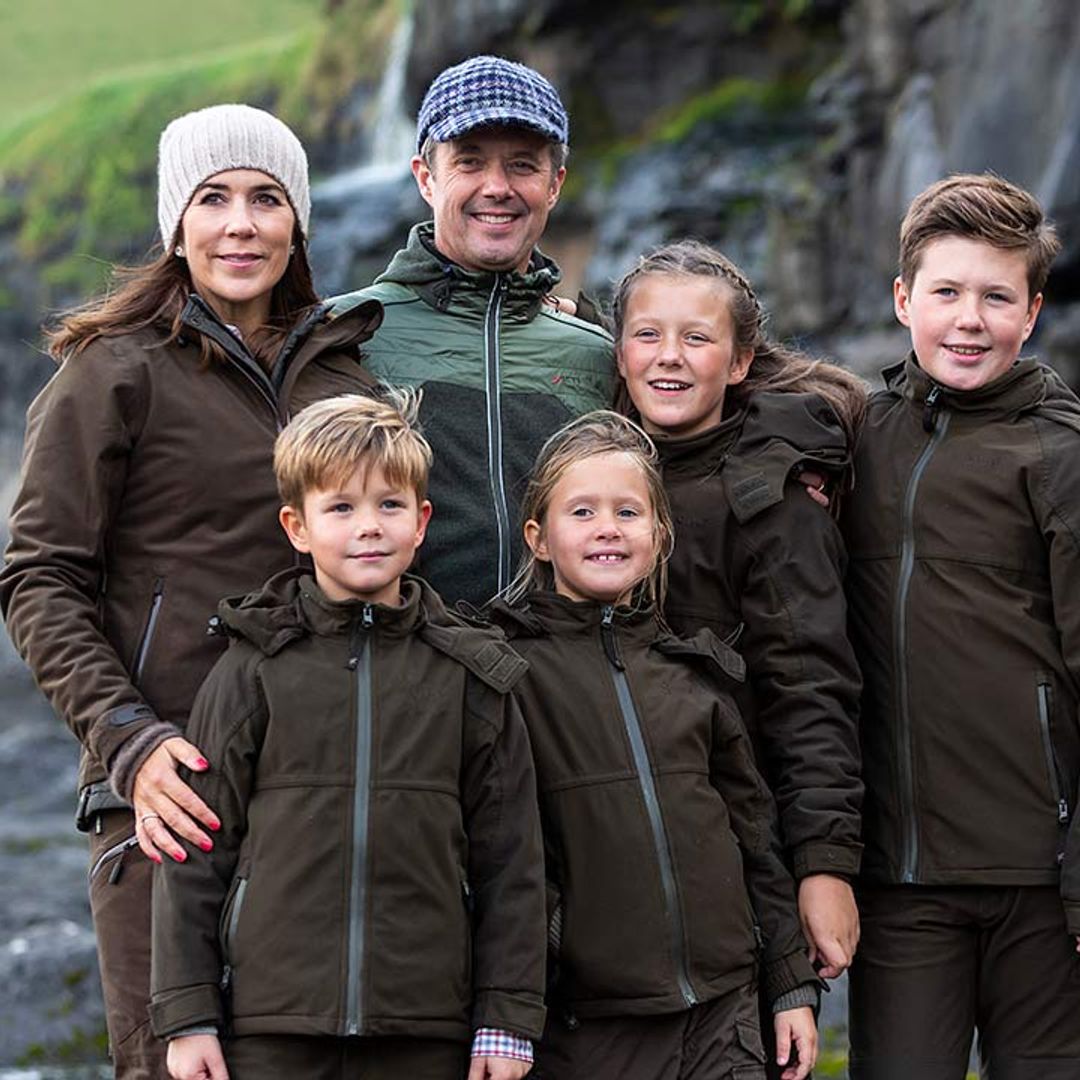 Crown Prince Frederik and Crown Princess Mary reunite with family for Easter fun