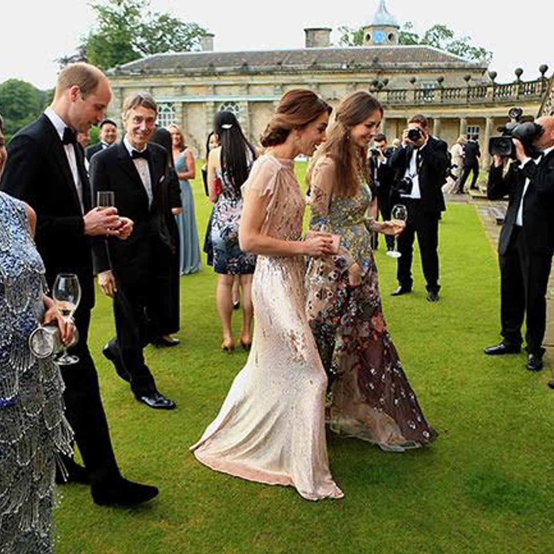 Kate recycles dazzling Jenny Packham gown