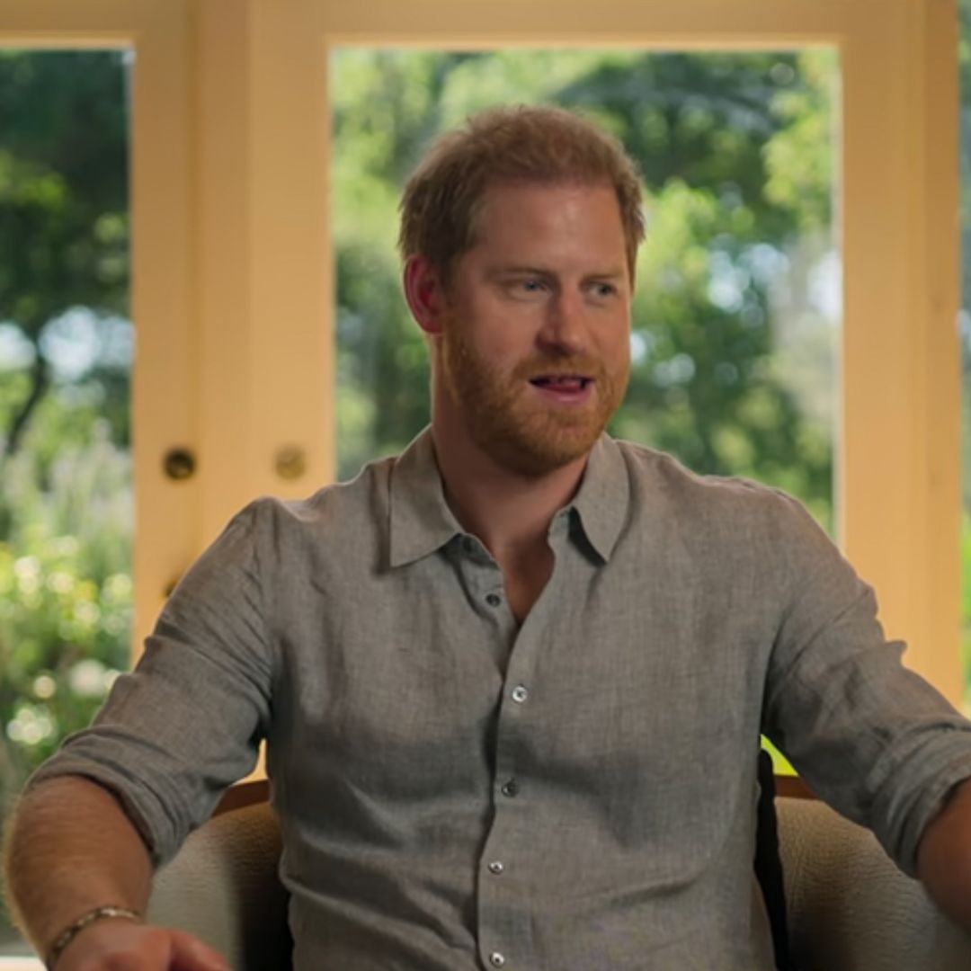 See Prince Harry's awkward reaction when he's quizzed on his job