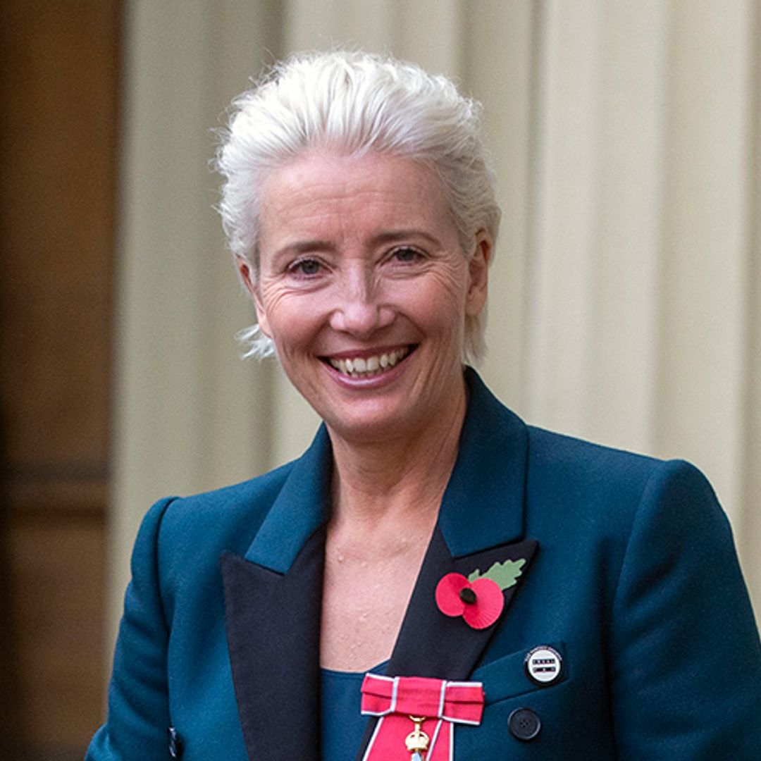 The internet reacts to Emma Thompson wearing trainers to meet royalty