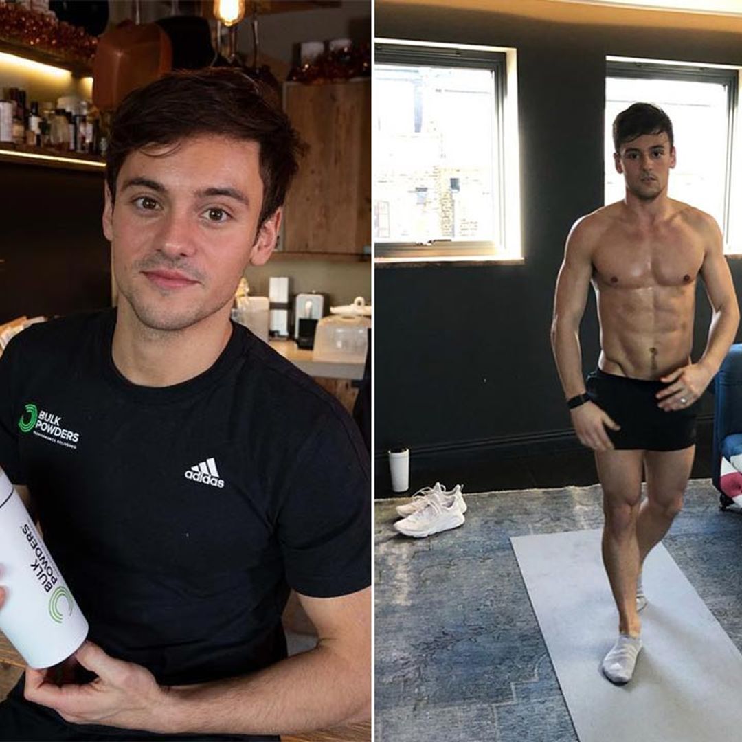 Tom Daley's rustic family flat is filled with Olympic tributes - see inside
