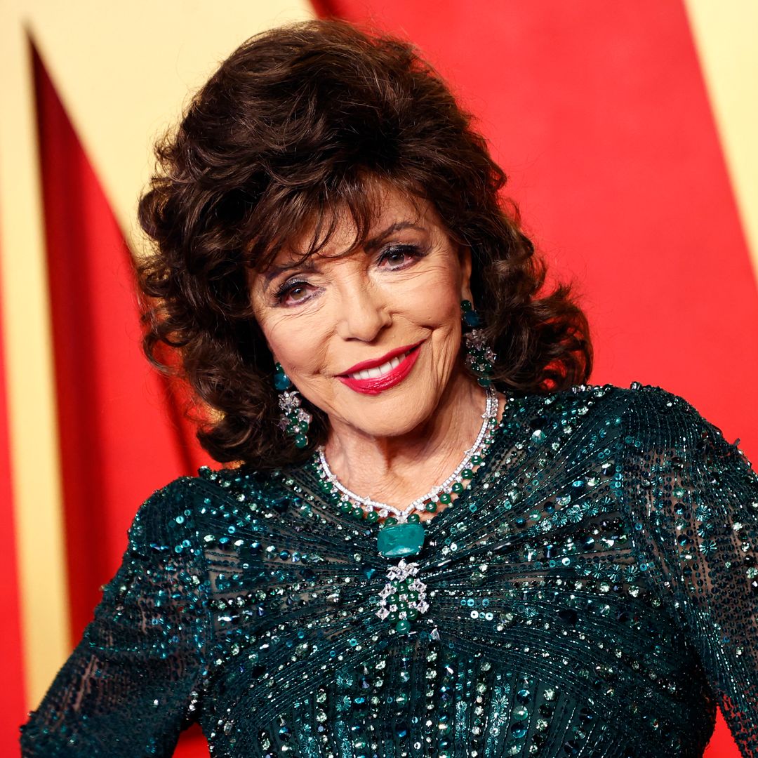 Joan Collins, 91, glows in stunning beach photos with husband Percy ...