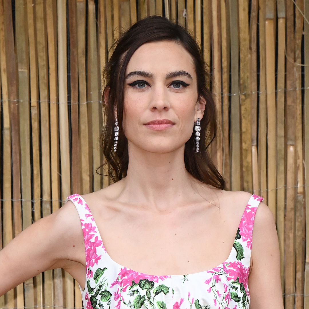 Alexa Chung just wore the ultimate cool-girl lingerie