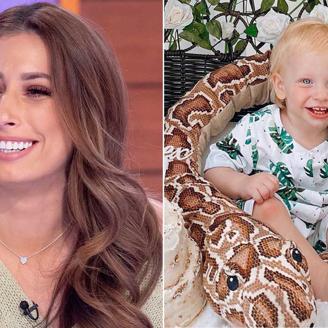 Stacey Solomon overwhelmed with joy after son Rex says this word for the first time