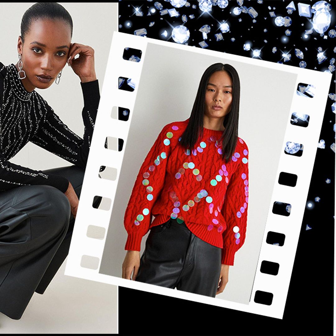 11 best embellished jumpers to look chic and cosy this party season