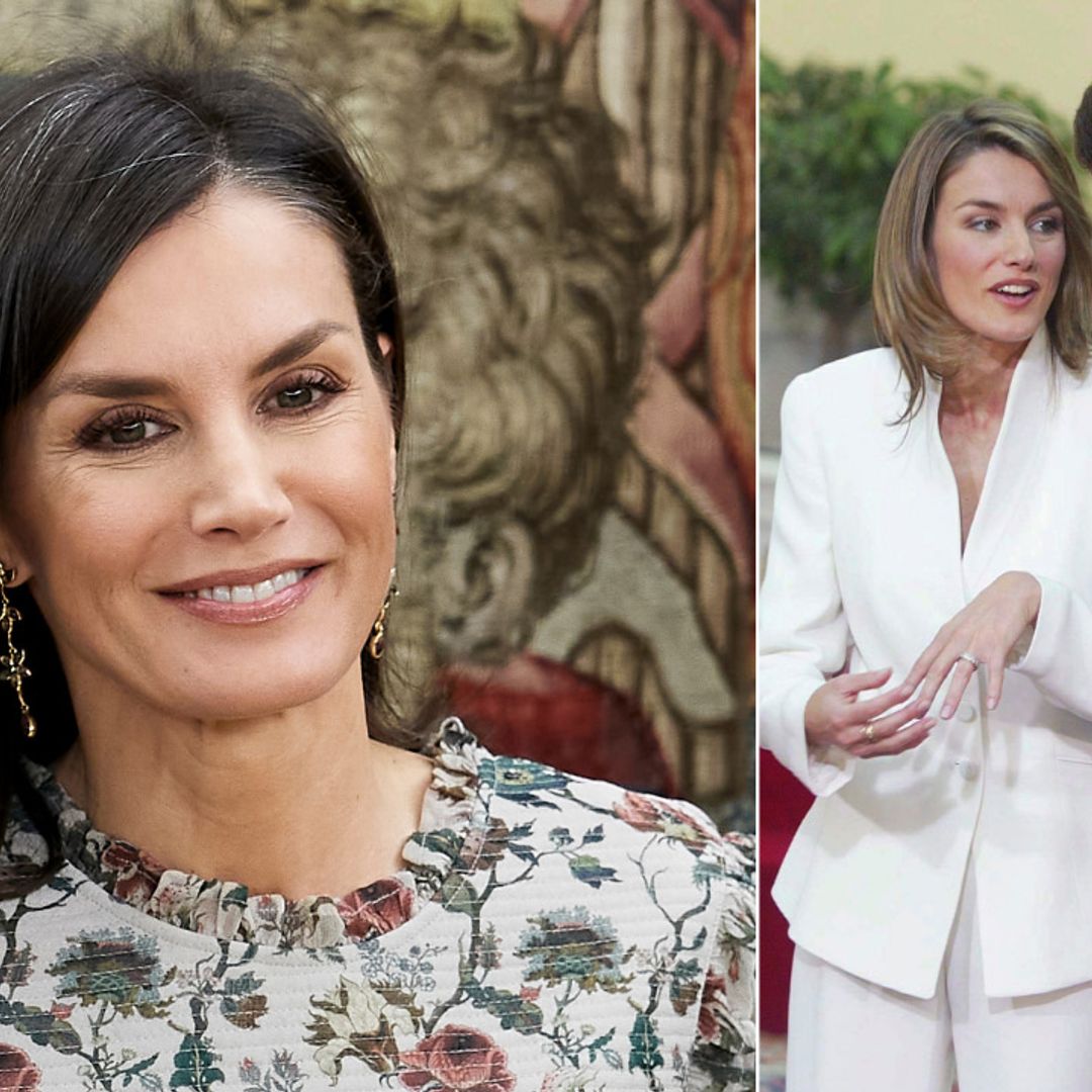 Queen Letizia of Spain debuts new gold ring with hidden romantic message