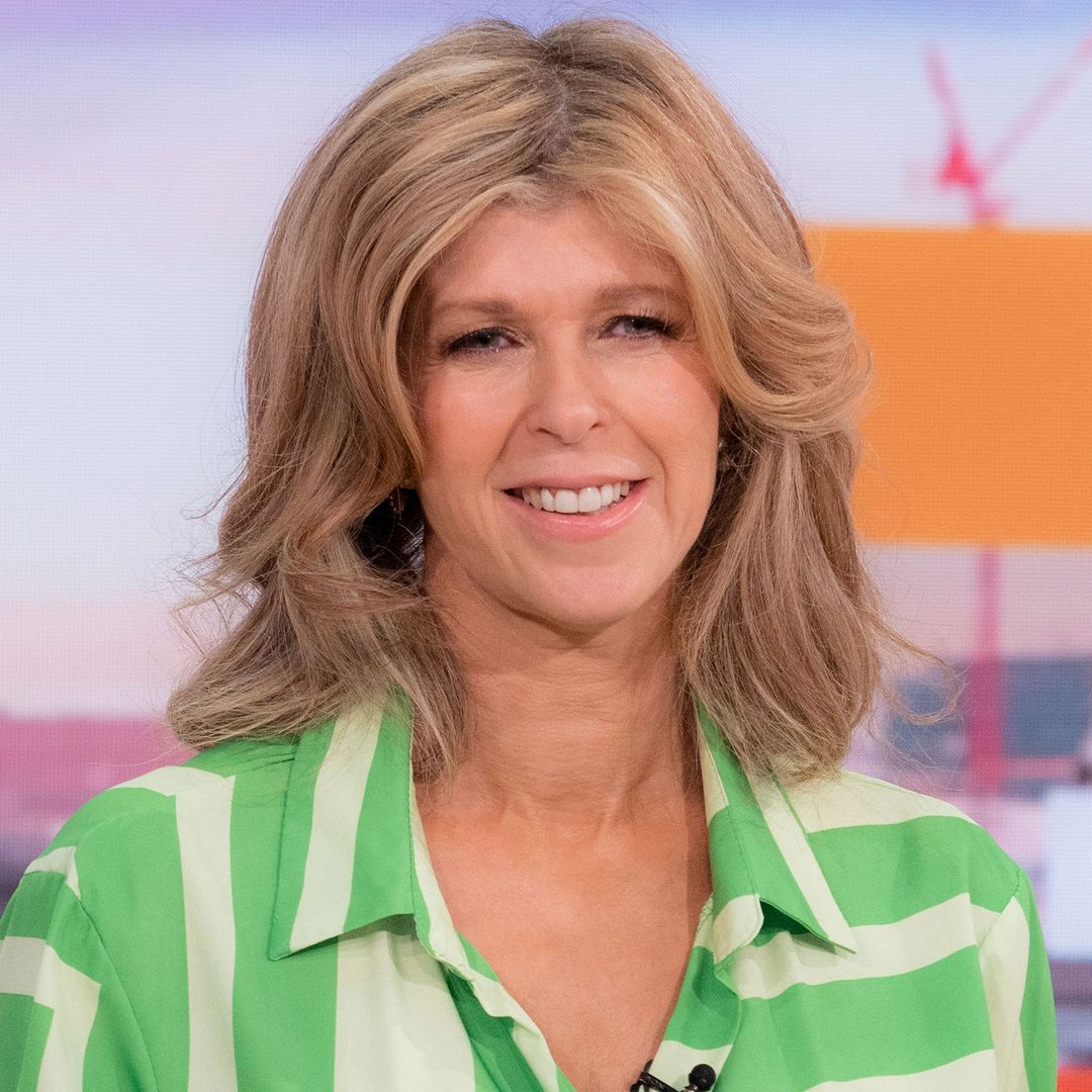 Kate Garraway stuns in flattering green co-ord with striking abstract print