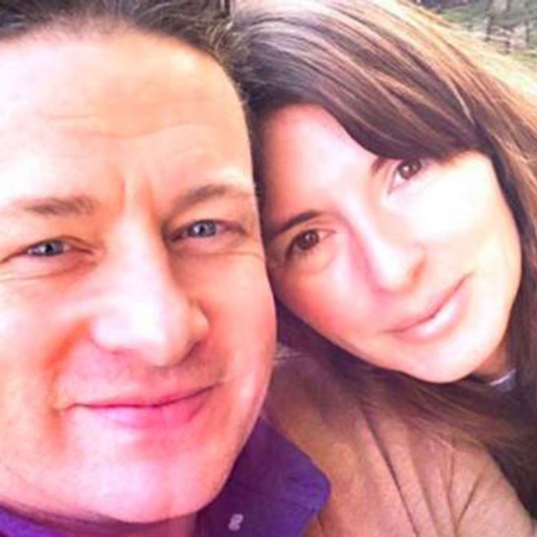 Jools Oliver looks identical to daughters in rare childhood photo