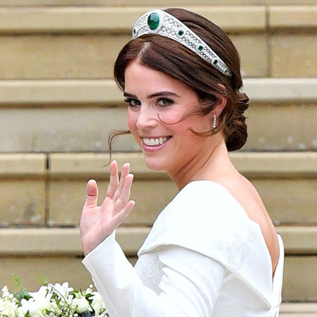 How Princess Eugenie reimagined one of the Queen's most treasured pieces of jewellery for her royal wedding