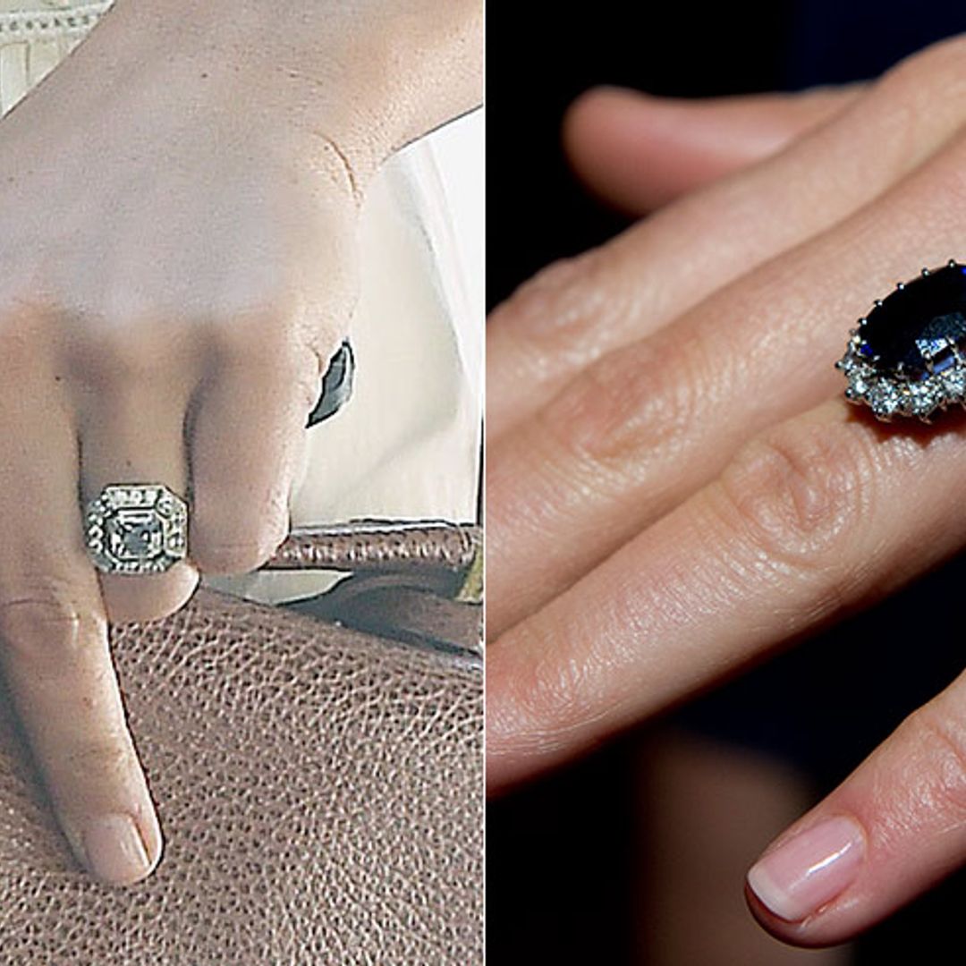 How Pippa Middleton's ring compares to sister Kate's