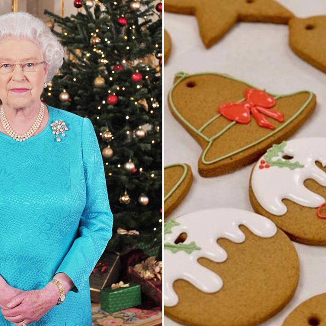The Queen's Christmas gingerbread biscuits are the perfect stocking filler – see recipe