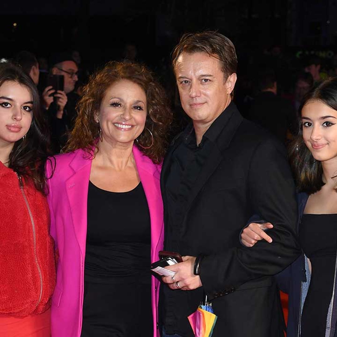 Nadia Sawalha's daughters Maddie and Kiki get told off by famous mum