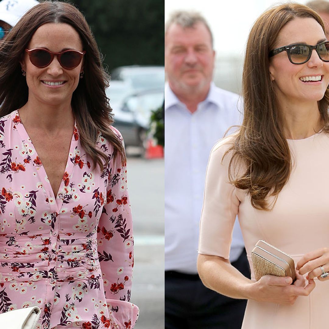 Pippa Middleton spotted in Kate's favourite jeans in casual look