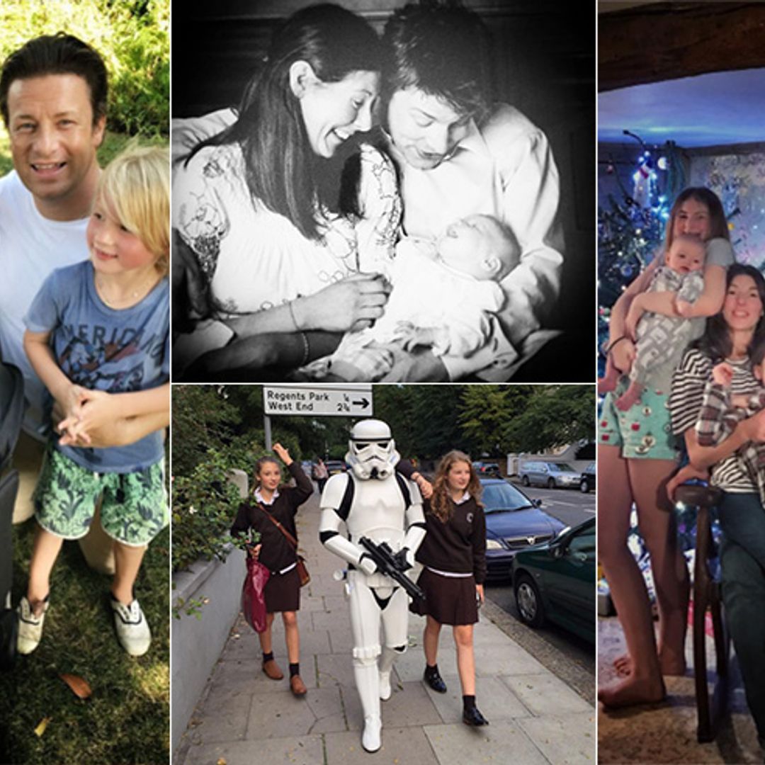 Jamie Oliver's best dad moments in pictures