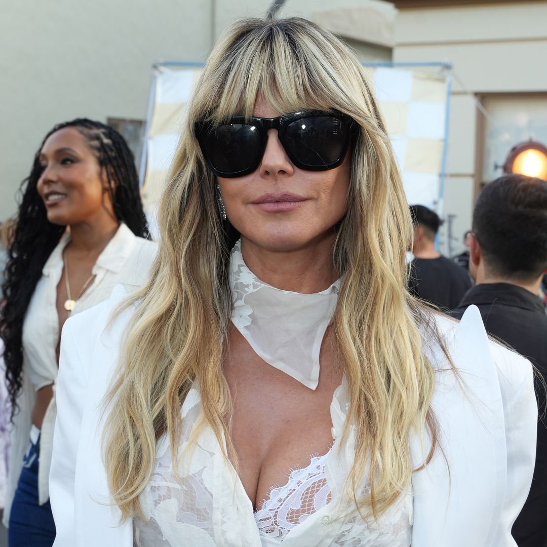 Heidi Klum wows in naked bridal dress for latest outing