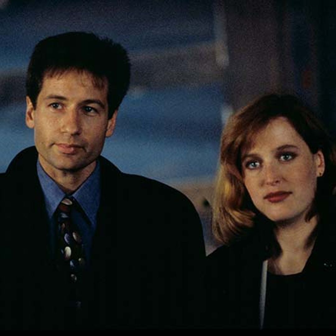The X Files: First behind-the-scenes picture of Mulder and Scully on the search for truth