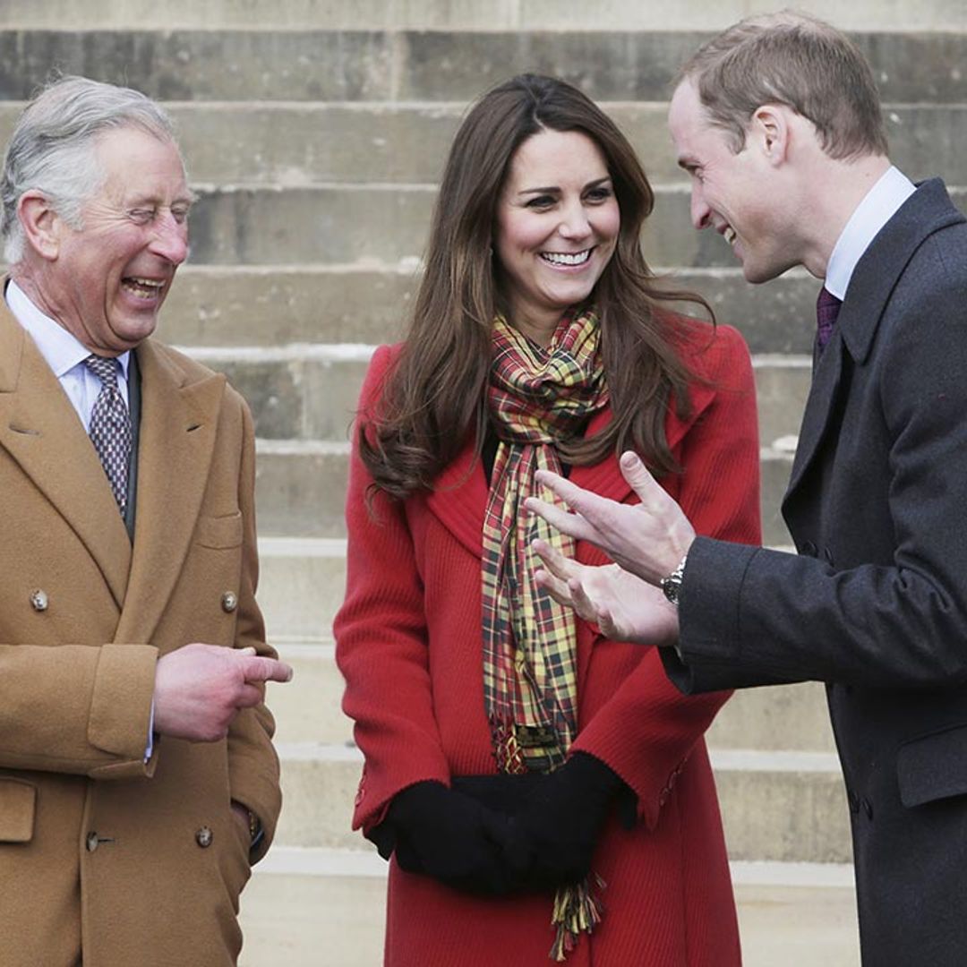 Prince William and Kate Middleton's sweet birthday message for Prince Charles revealed