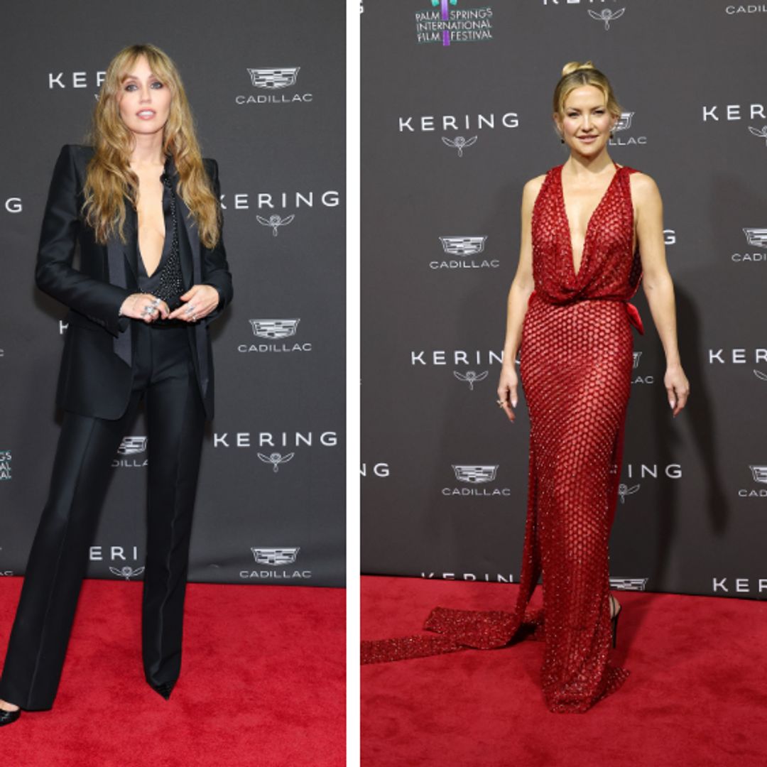 Kate Hudson, Miley Cyrus and Chase Infiniti lead the style pack at the Palm Springs International Film Festival Film Awards