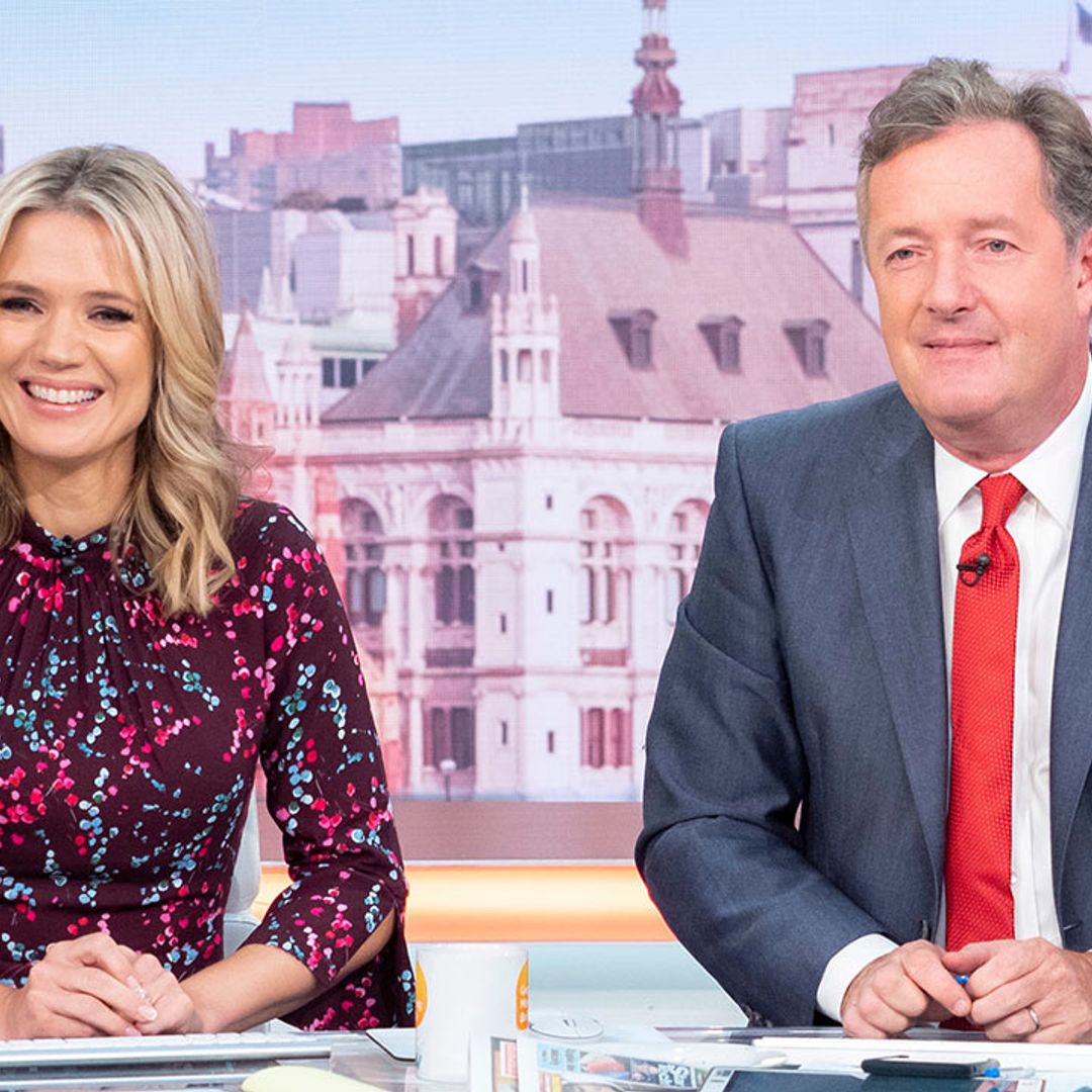 Piers Morgan reveals his sweet homemade birthday card from Charlotte Hawkins's daughter