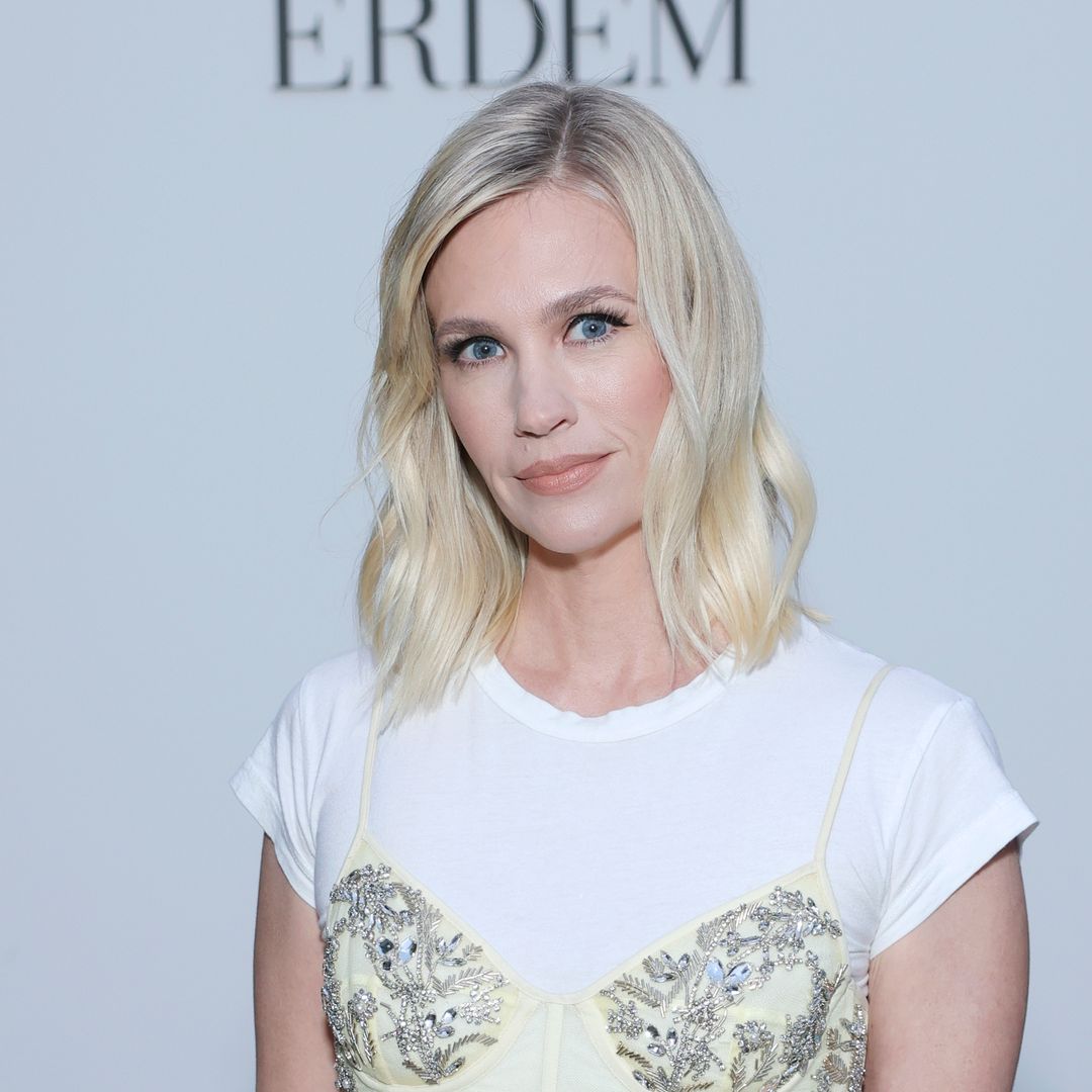 January Jones looks so different after major transformation you need to see