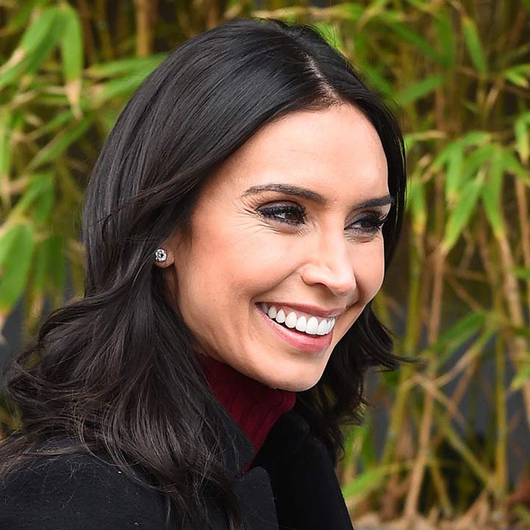 Christine Lampard is gorgeous in figure-hugging skinny jeans