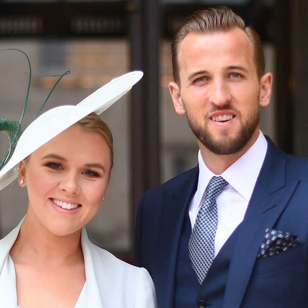 Harry Kane and partner Kate make rare appearance at Buckingham Palace for this special reason