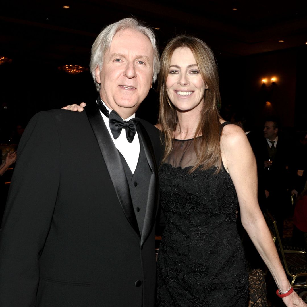 Directors James Cameron and Kathryn Bigelow attend the 2010 Writers Guild Awards held at the Hyatt Regency Century Plaza on February 20, 2010 in Century City, California.