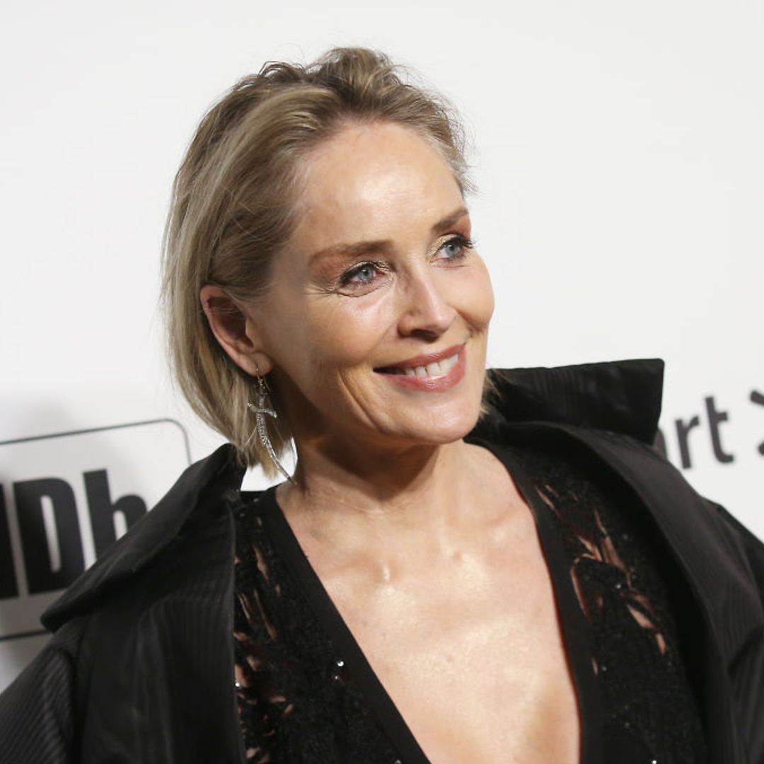 Sharon Stone shares photo from hospital bed - and fans react