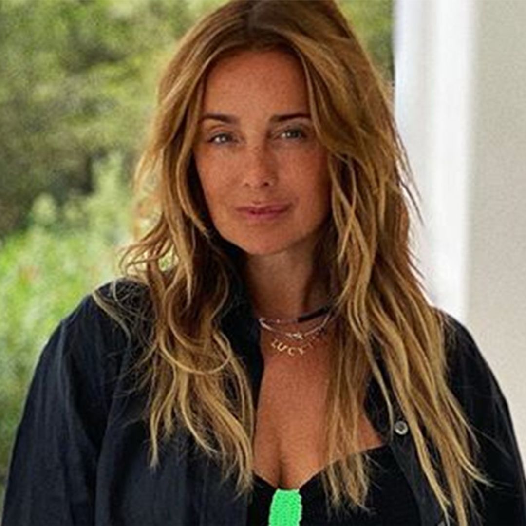 Louise Redknapp is a vision in white blazer dress