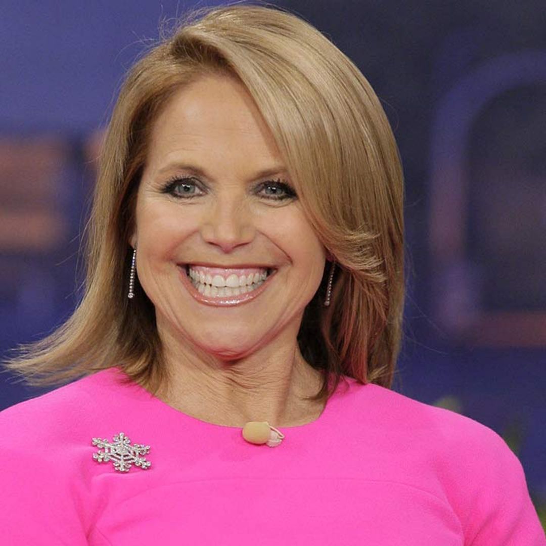 Katie Couric looks incredible in show-stopping pink gown at daughter's wedding