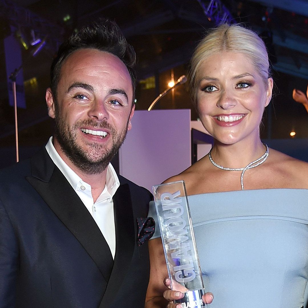Holly Willoughby reacts to Ant McPartlin's baby news