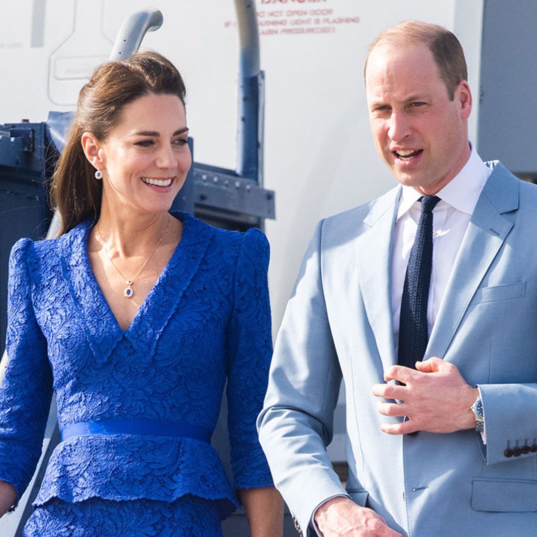 Prince William and Kate Middleton share rare photo from inside royal plane