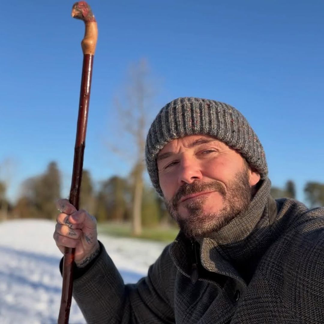 David Beckham inundated with questions after frosty snaps from £12m country manor