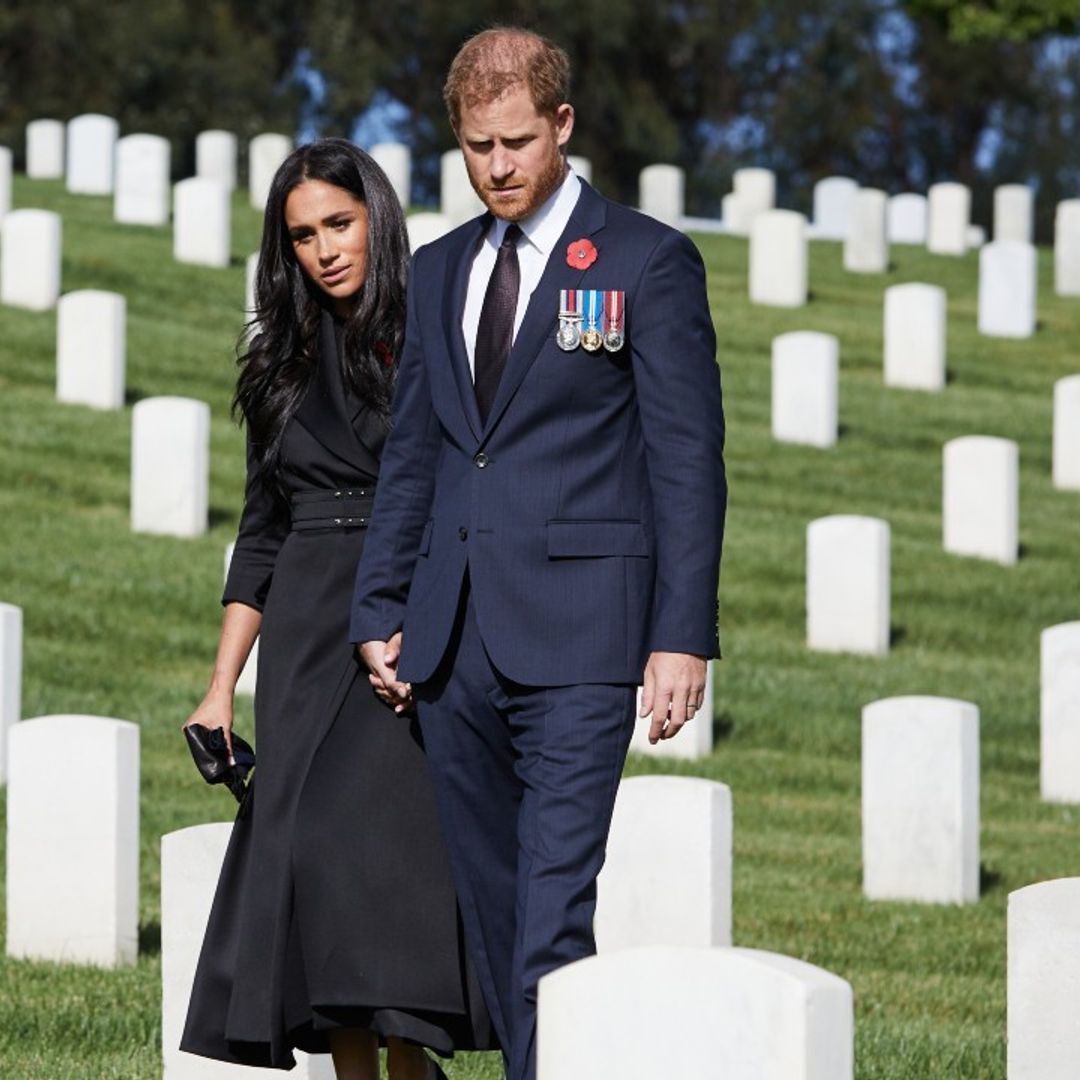 Meghan Markle and Prince Harry make surprise Remembrance Day visit