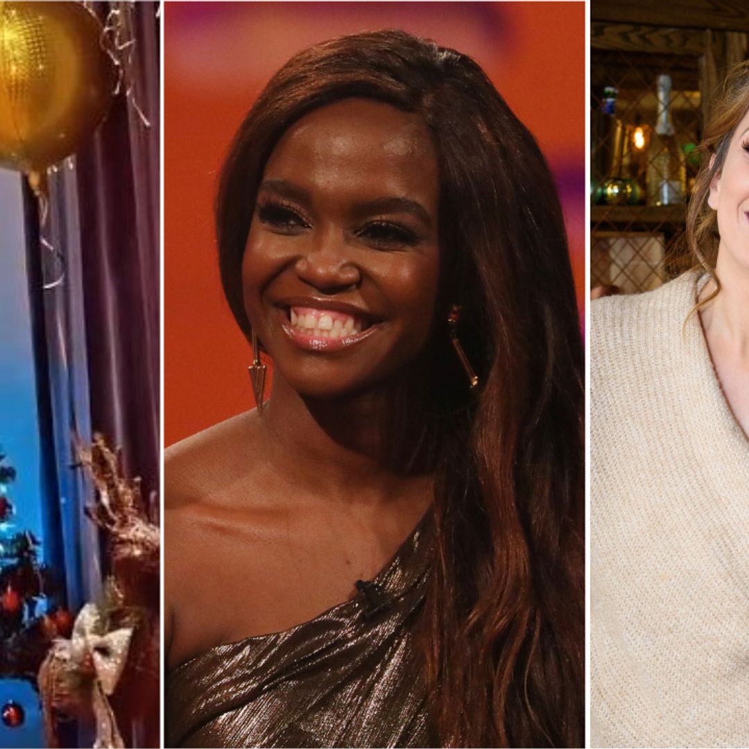 Oti Mabuse unveils dazzling Christmas display inspired by Stacey Solomon