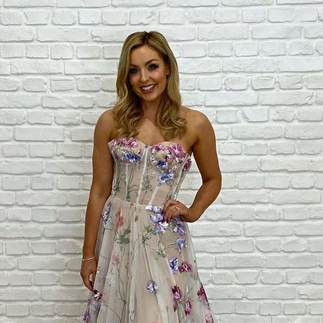 Strictly's Amy Dowden invites fans to vote on her wedding dress