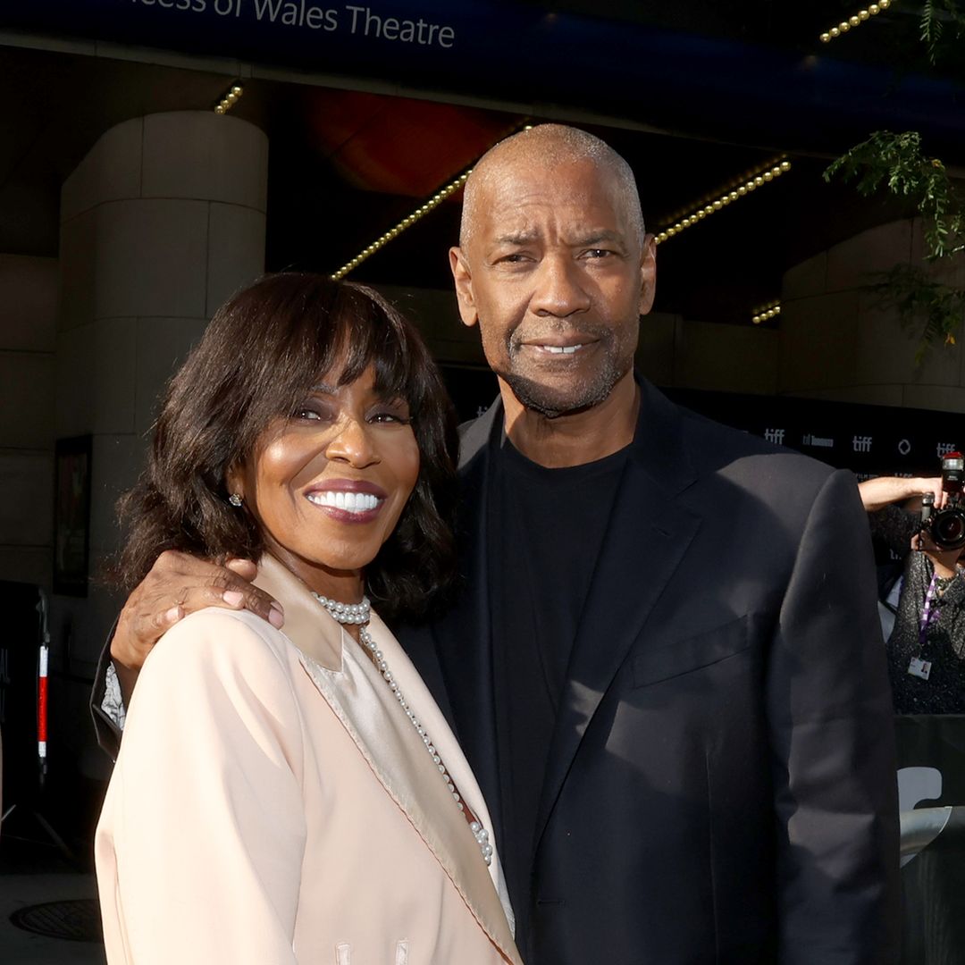 Denzel Washington makes rare red carpet appearance with famous wife and children