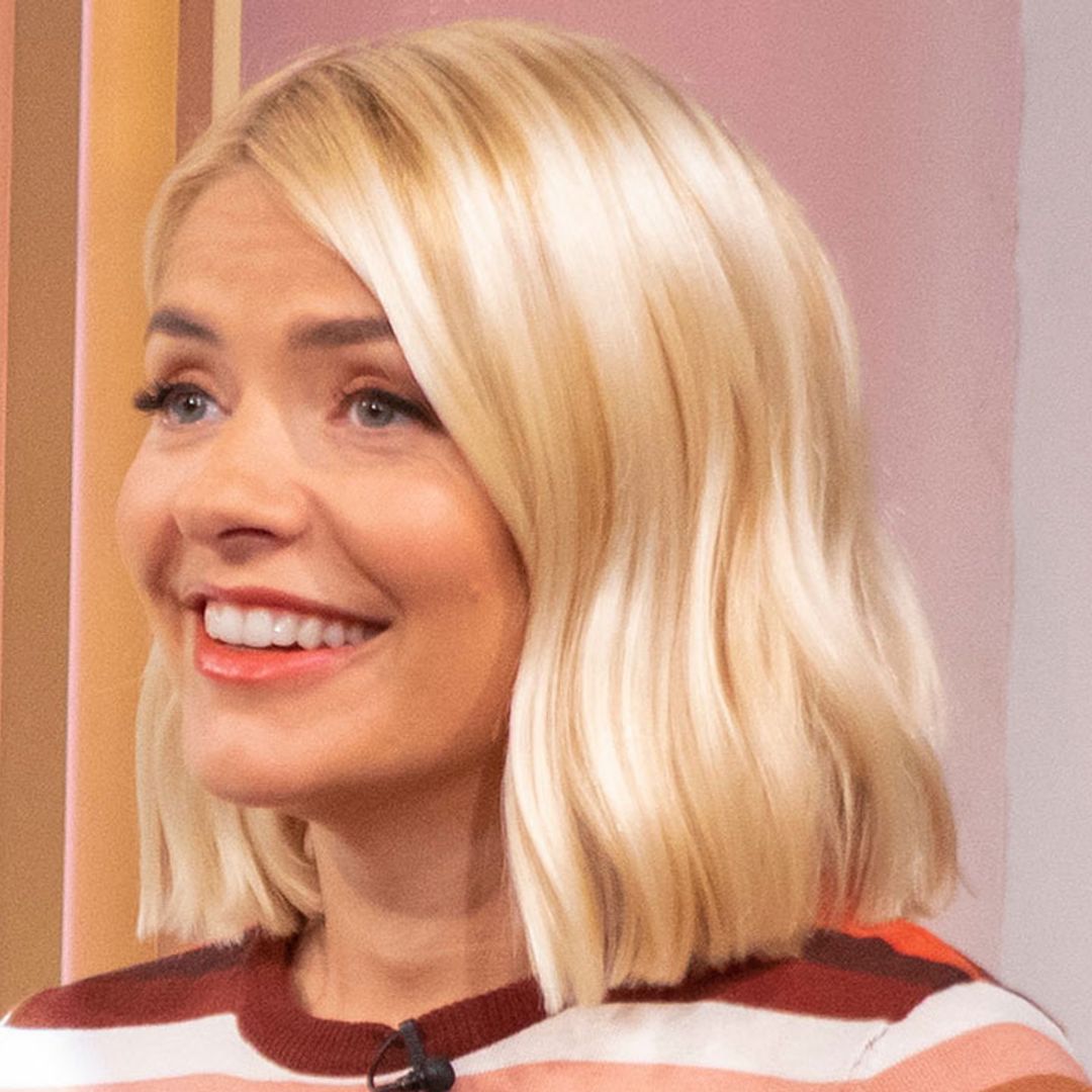 Holly Willoughby shows This Morning viewers how to pull off a winter floral dress