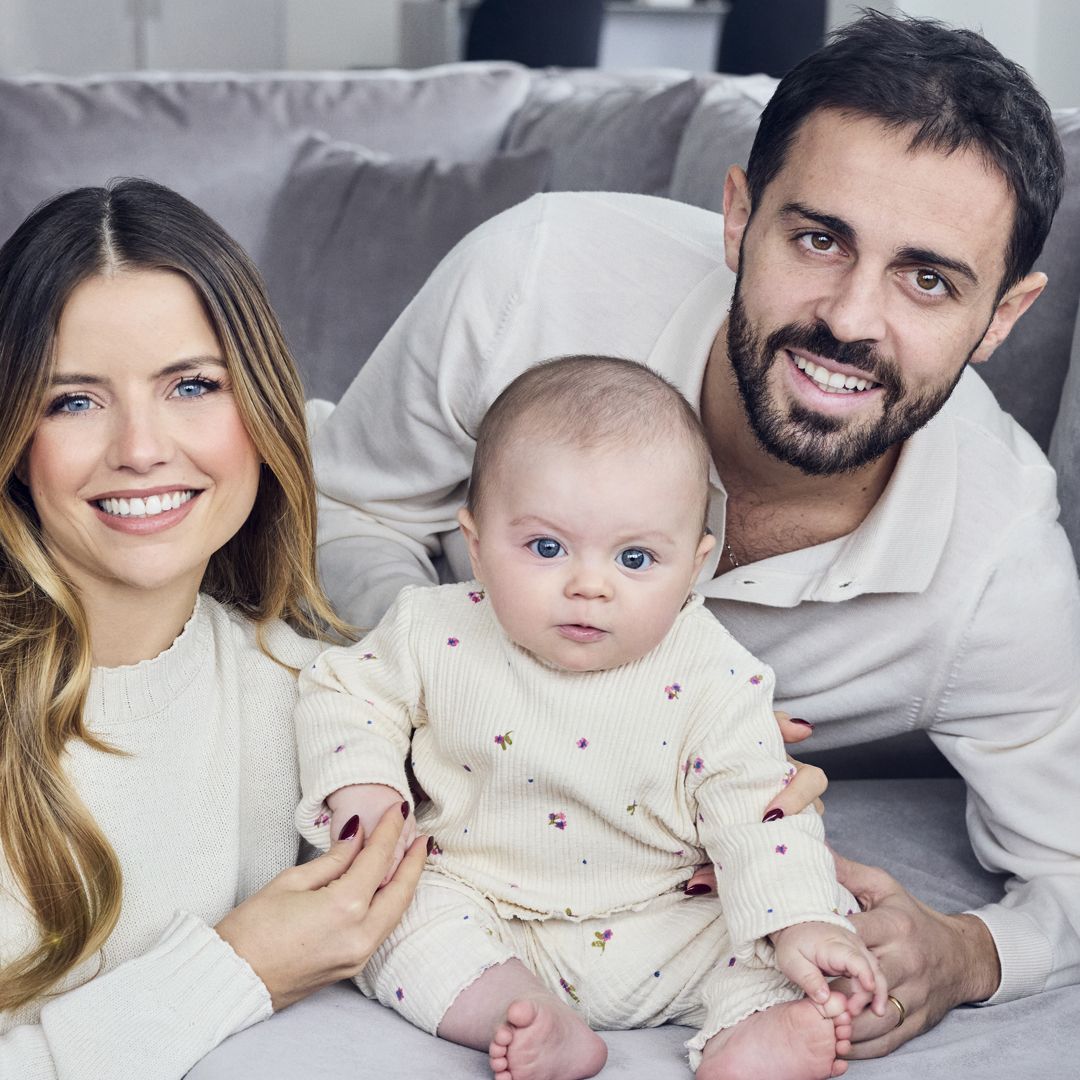 Bernardo Silva and wife Ines Degener introduce beautiful baby daughter Carlota