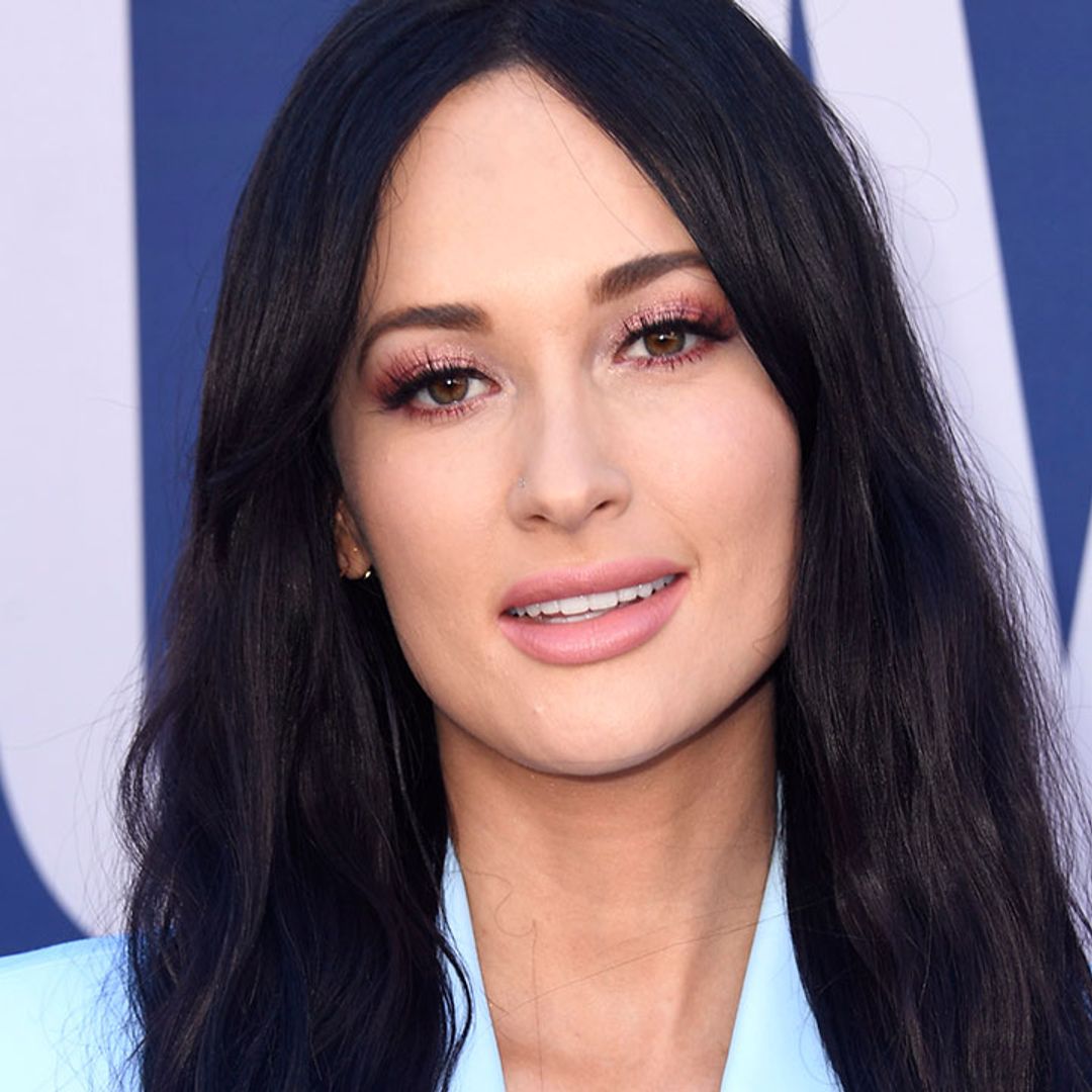 Kacey Musgraves dazzles fans in sparkly crop top and figure-hugging pants