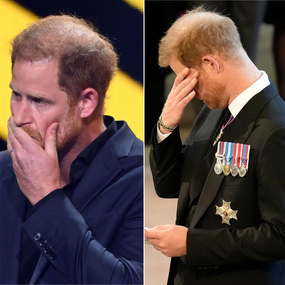 All the times Prince Harry has teared up in public with Meghan Markle