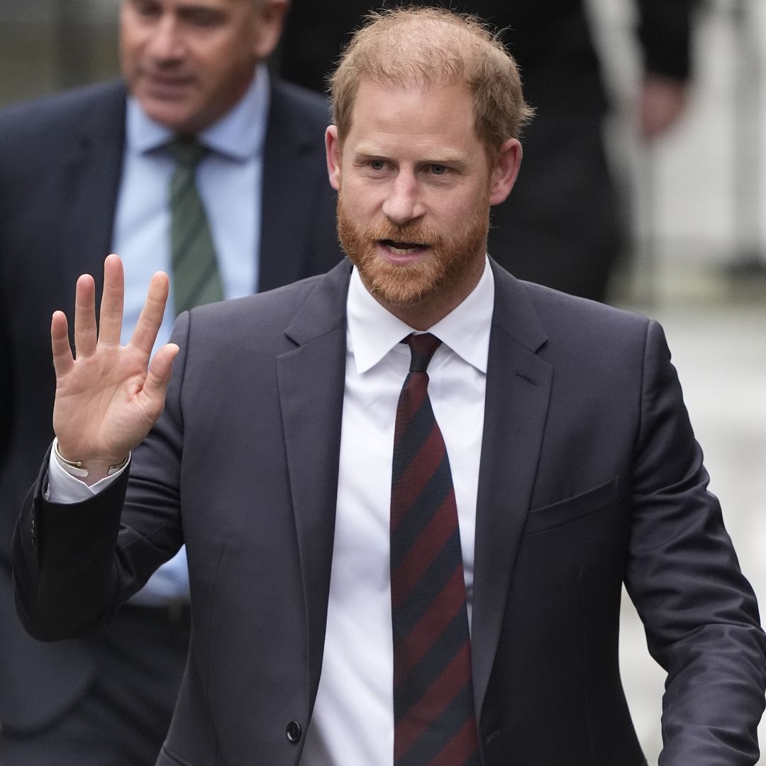 Prince Harry supports Elizabeth Hurley as she takes to the stands in court trial