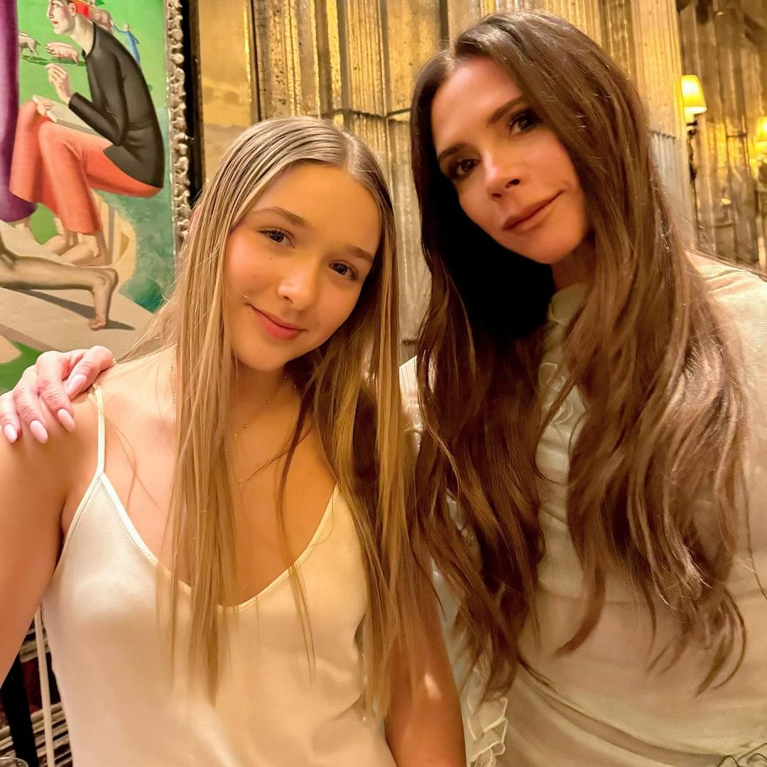 Victoria Beckham twins with daughter Harper and lookalike siblings in rare family photo