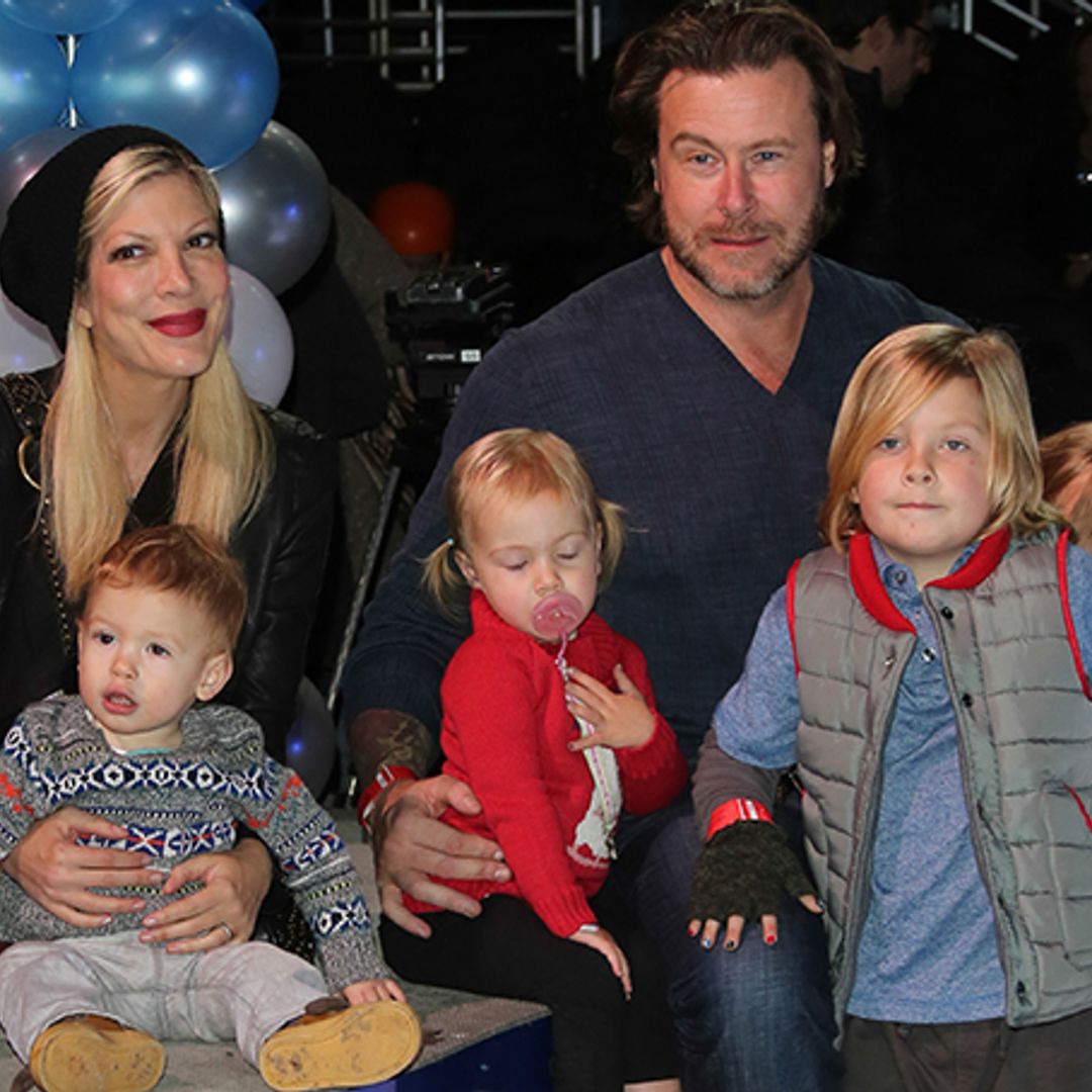 Tori Spelling says she is 'proud' of husband Dean McDermott for working on himself