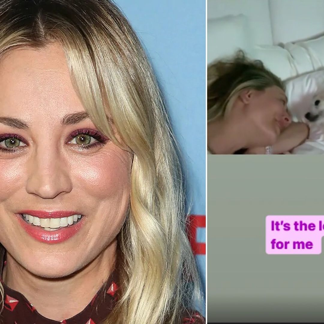 Kaley Cuoco shares glimpse inside bedroom at home in LA
