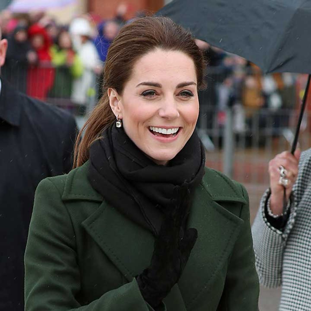 Why Kate Middleton declined an umbrella during Blackpool visit