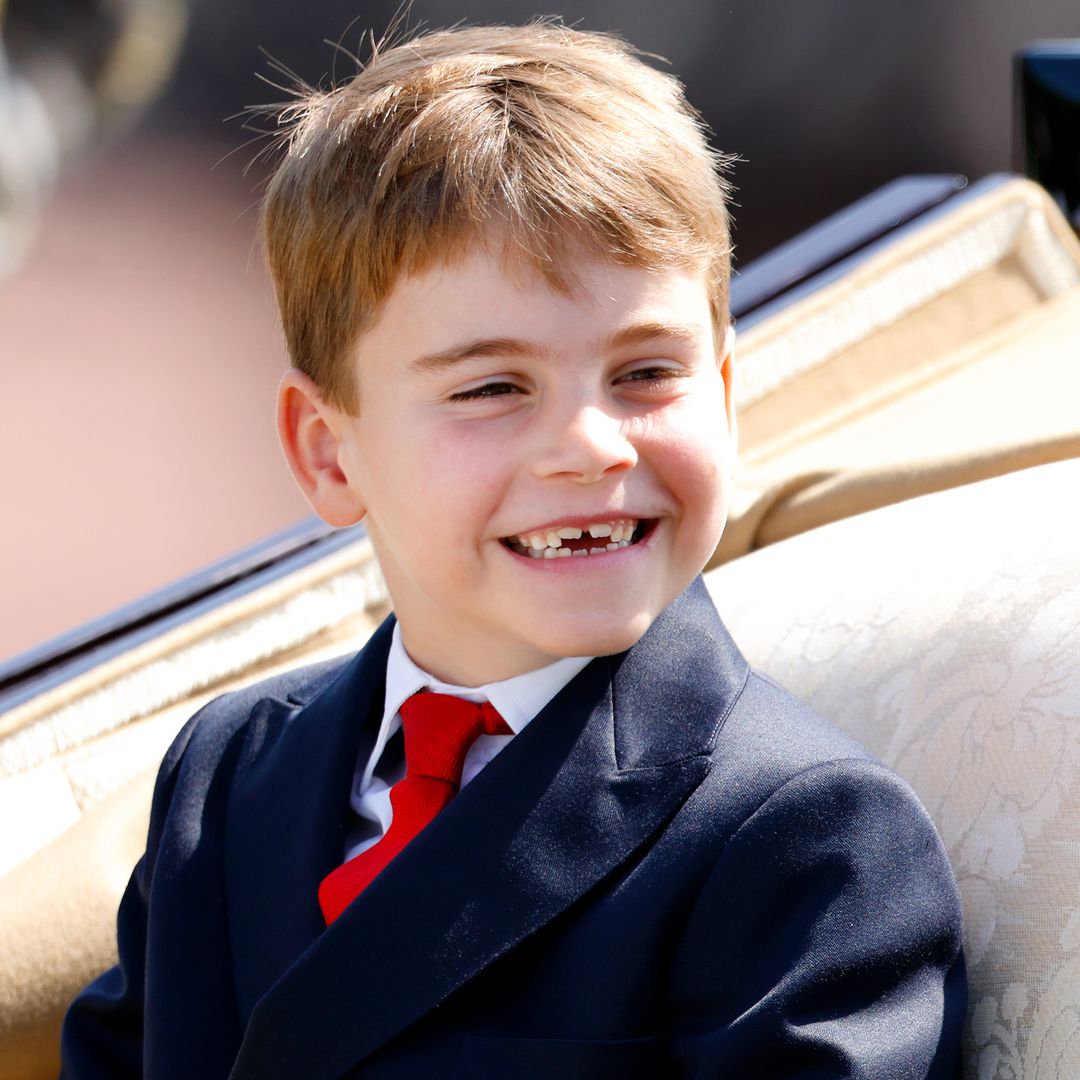 Prince Louis's gap-toothed grin wins over royal fans in unseen portrait