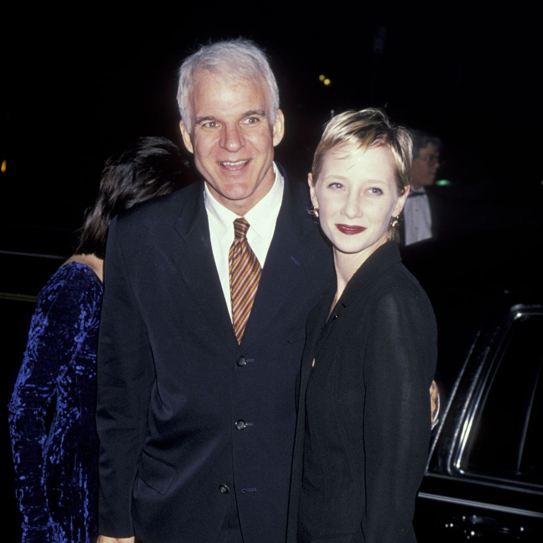 Steve Martin and Anne Heche during Opening Night of Steve Martin's Play "Picasso at Lapin Agile" - October 22, 1994 at Westwood Playhouse in Westwood, California, United States