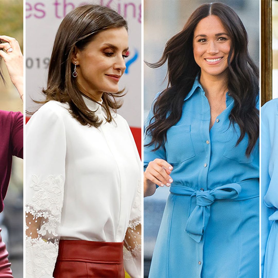 All the times Meghan Markle and Queen Letizia of Spain have twinned